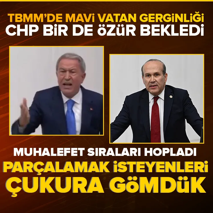 TBMMde Mavi Vatan gerginliği