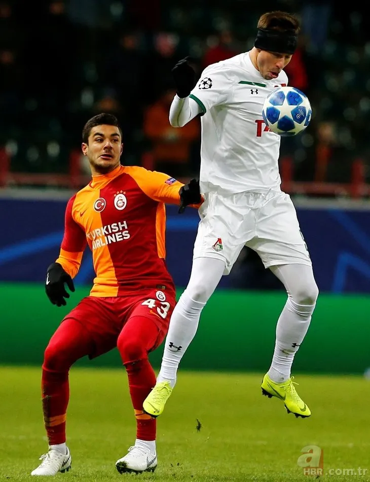 Lokomotiv Moskova - Galatasaray maçından kareler