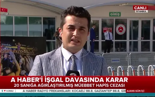 A Haber'i işgal davasında karar açıklandı