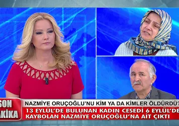 Müge Anlı'da çözülen Nazmiye Oruçoğlu cinayetinde önemli gelişme!