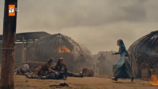 Kuruluş Osman’da Tekfur Valens Kargın obasını bastı! Aktemur Bey ağır yaralandı