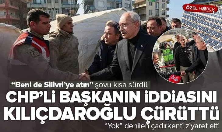 CHP’li Güzel’in algısını Kılıçdaroğlu çürüttü