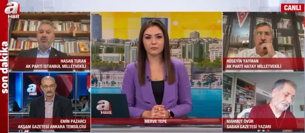 AK Parti vekilleri ve gazetecilerden Kemal Kılıçdaroğlu'na A Haber canlı yayınında sert tepki! FETÖ diline amede - 2