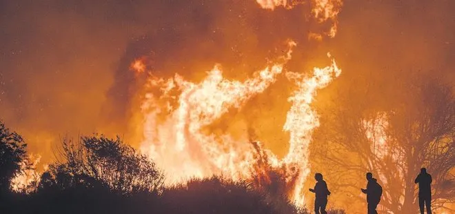Kaliforniya’da büyük yangın!