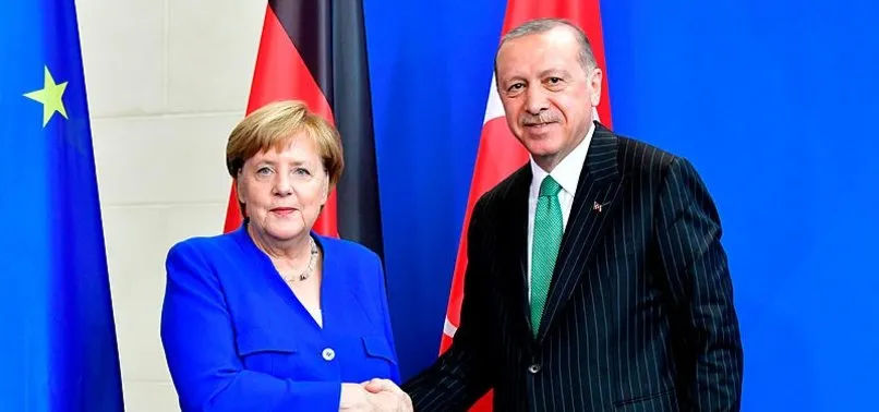 Son dakika: Erdoğan ve Merkel'den Suriye görüşmesi