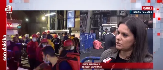 Bartın’daki madende patlama: 41 şehit! AK Partili isimler A Haber’e konuştu