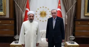 Başkan Erdoğan Diyanet İşleri Başkanı’nı kabul etti