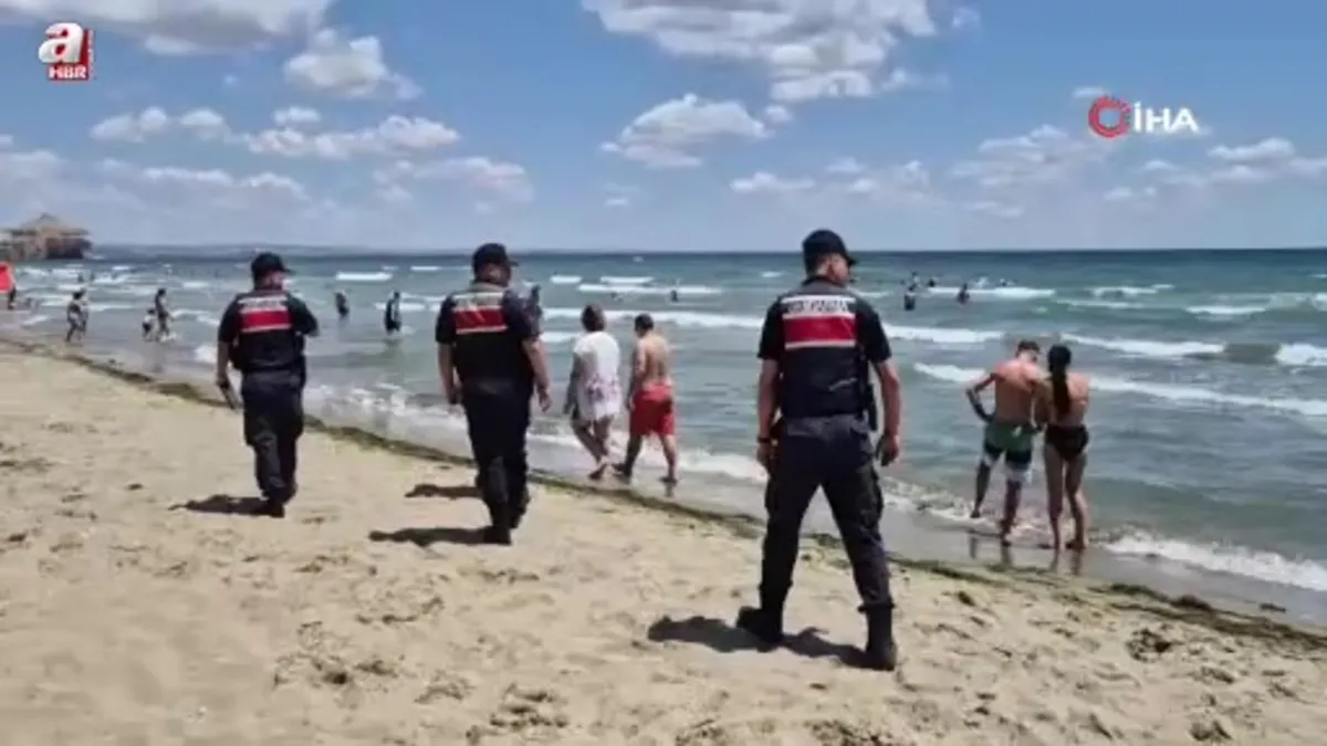 Tekirdağ'da denize giriş yasaklandı