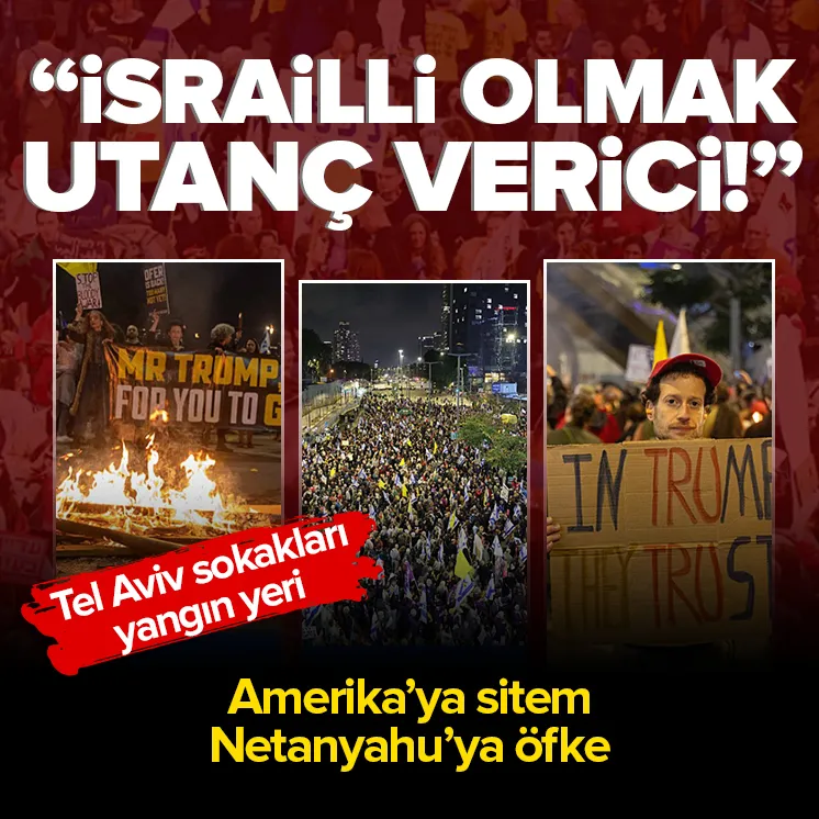 Tel Aviv: İsrailli olmak utanç verici!