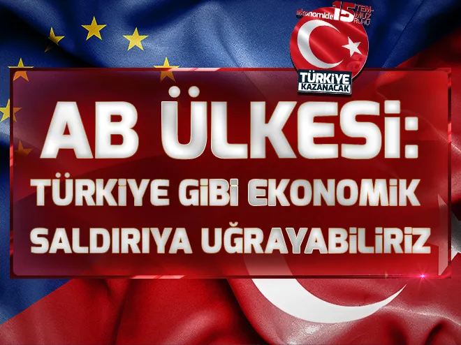 İtalyadan flaş açıklama: Türkiye gibi ekonomik saldırıya uğrayabiliriz