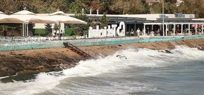 Tekirdağ'da deniz ulaşımına poyraz engeli!