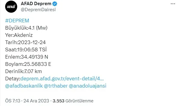 afad-duyurdu-akdenizde-korkutan-deprem-1703434551888.jpg AFAD duyurdu: Akdeniz'de korkutan deprem! Peş peşe geldi - 1