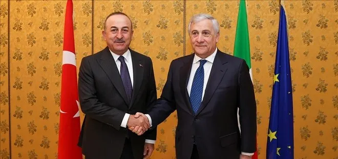 Son dakika: Dışişleri Bakanı Mevlüt Çavuşoğlu İtalyan mevkidaşı Tajani ile telefonda görüştü