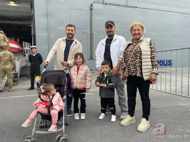 TCG Anadolu Gemisi ziyarete açıldı: Vatandaşlardan yoğun ilgi