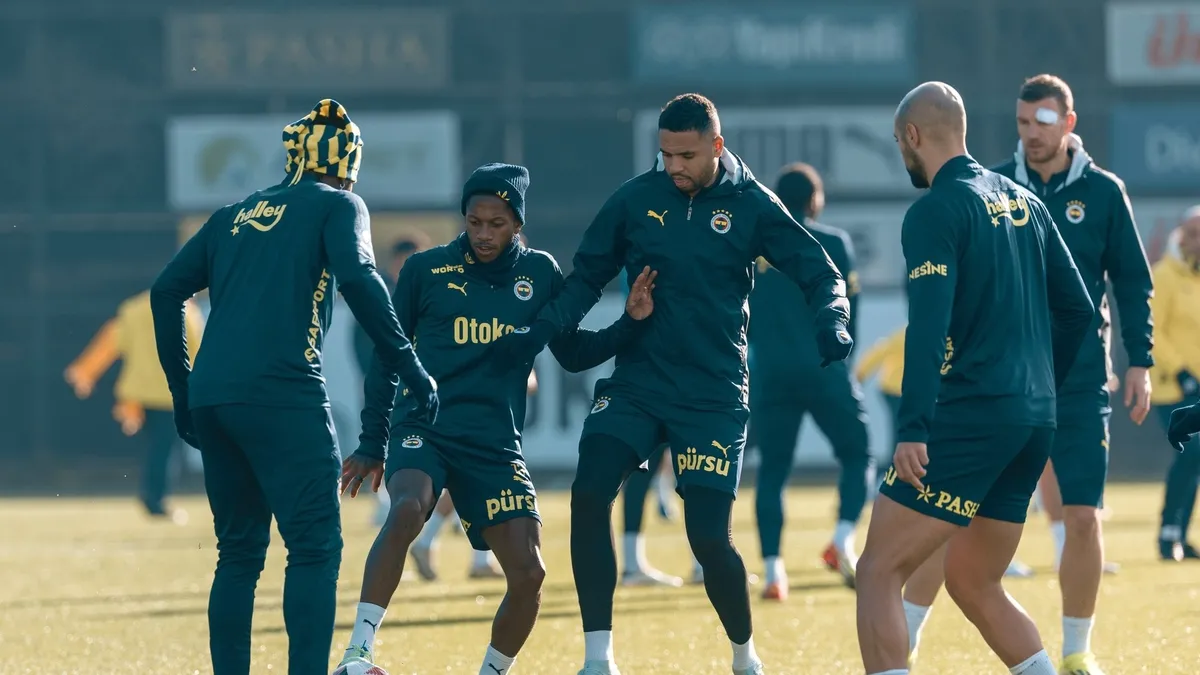 Fenerbahçe Eyüpspor maçının hazırlıklarını tamamladı