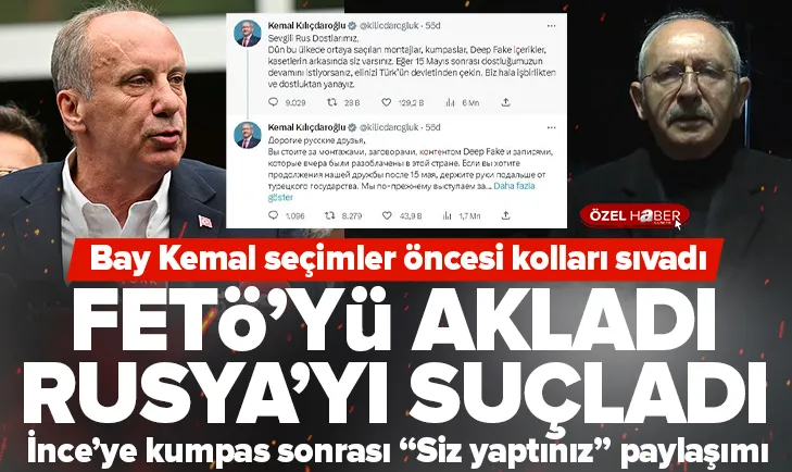 FETÖyü akladı Rusyayı suçladı
