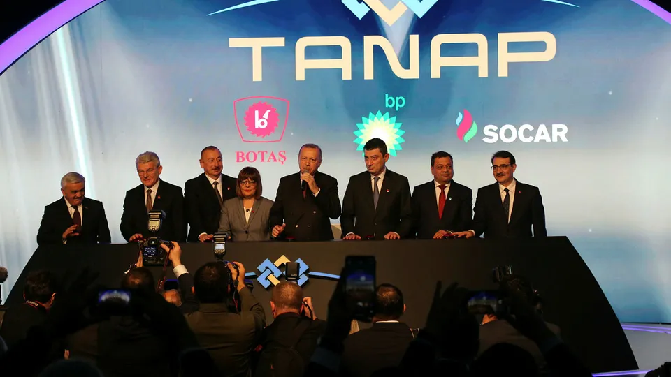 Tarihi gün! TANAP Avrupa’ya bağlandı