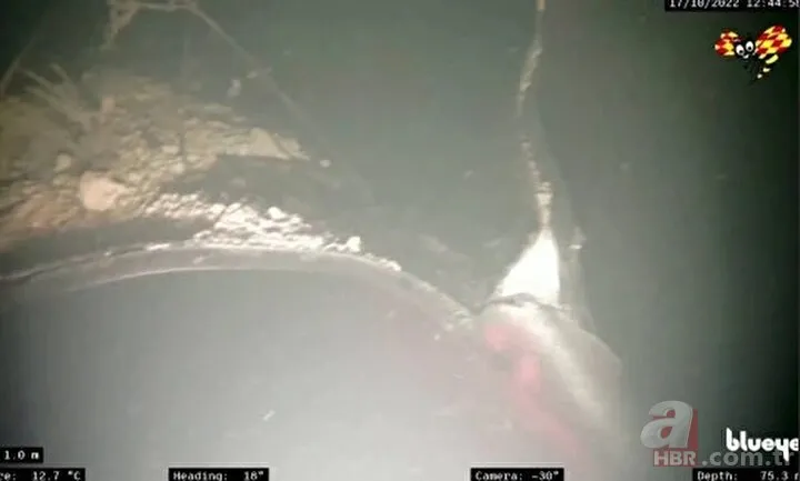 Kuzey Akım sabotajının ilk görüntüleri yayınlandı: 50 metrelik parçalanma tespit edildi | Rusya’nın yaptığı iddia edilmişti