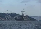 Sıcak görüntüler! Savaş gemileri peş peşe geçti