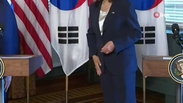 ABD Başkan Yardımcısı Kamala Harris’in yaptığı hareket olay oldu! Güney Kore Devlet Başkanı Moon Jae-in... - 7