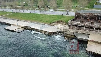 O sahilde çökmeler devam ediyor! Uzman isim uyardı: Olası bir depremde...