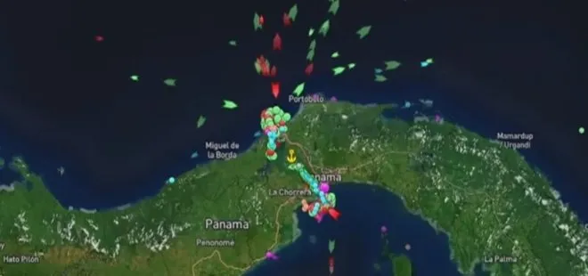 Panama’da geçişlere kuraklık sınırı! Panama Kanalı’nda gemilerin geçiş sayısında sınırlamaya gidildi