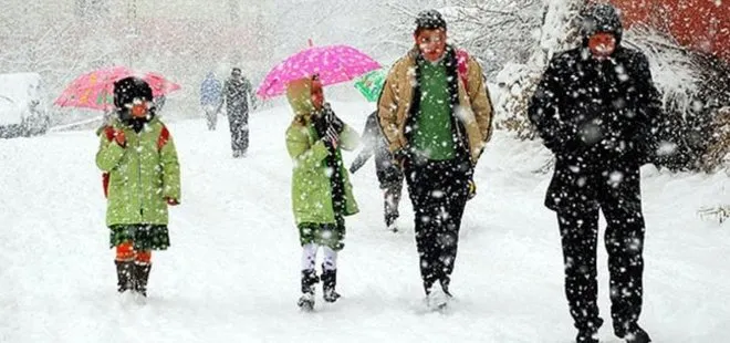Hangi illerde yarın okullar tatil? 13 Şubat’ta hangi illerde kar tatili var? Valilik MEB tatil açıklamaları...