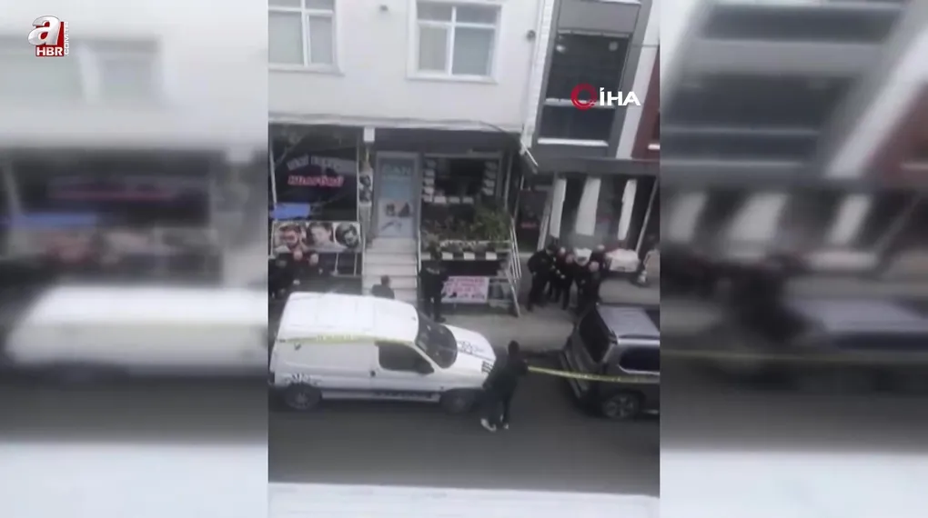 Küçükçekmece’de emlakçıya silahlı saldırı