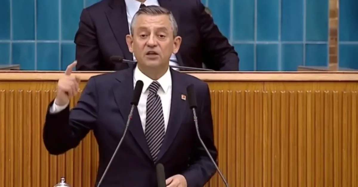 CHP lideri Özgür Özel hakkında soruşturma!