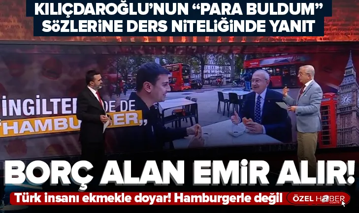Kılıçdaroğluna eleştiri: Borç alan emir alır
