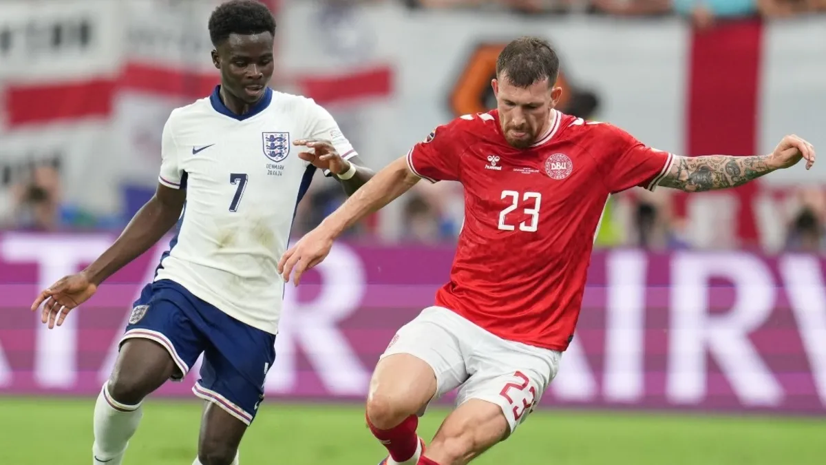 EURO 2024'te Danimarka-İngiltere berabere kaldı!