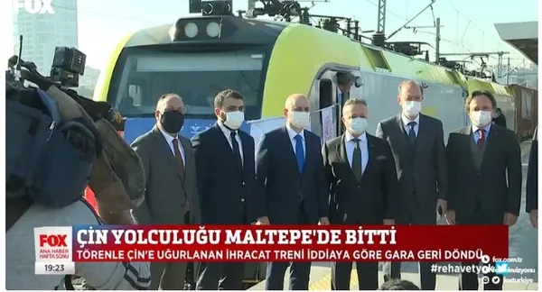 FOX TV’nin; Türkiye’den Çin’e giden ilk ihracat trenine yönelik haberinin yalan olduğu ortaya çıktı