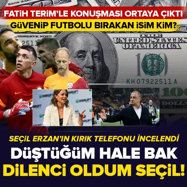 Terim-Erzan telefon konuşması ortaya çıktı!