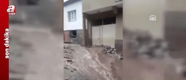 SON DAKİKA | Manisa Saruhanlı'da korkunç görüntü | Sağanak yağış sonrası su baskınları yaşandı - 7