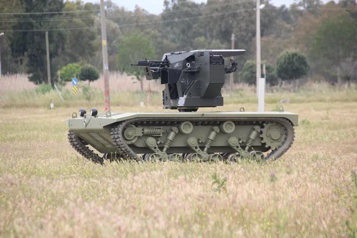 Silahlı insansız mini tank TSK envanterine giriyor!