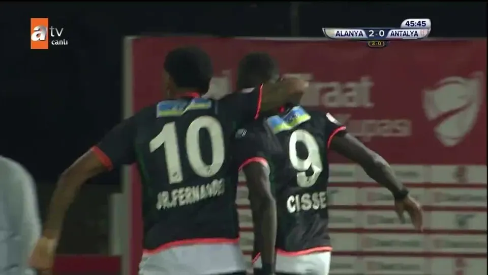 Aytemiz Alanyaspor: 3 - Antalyaspor: 0 Cisse