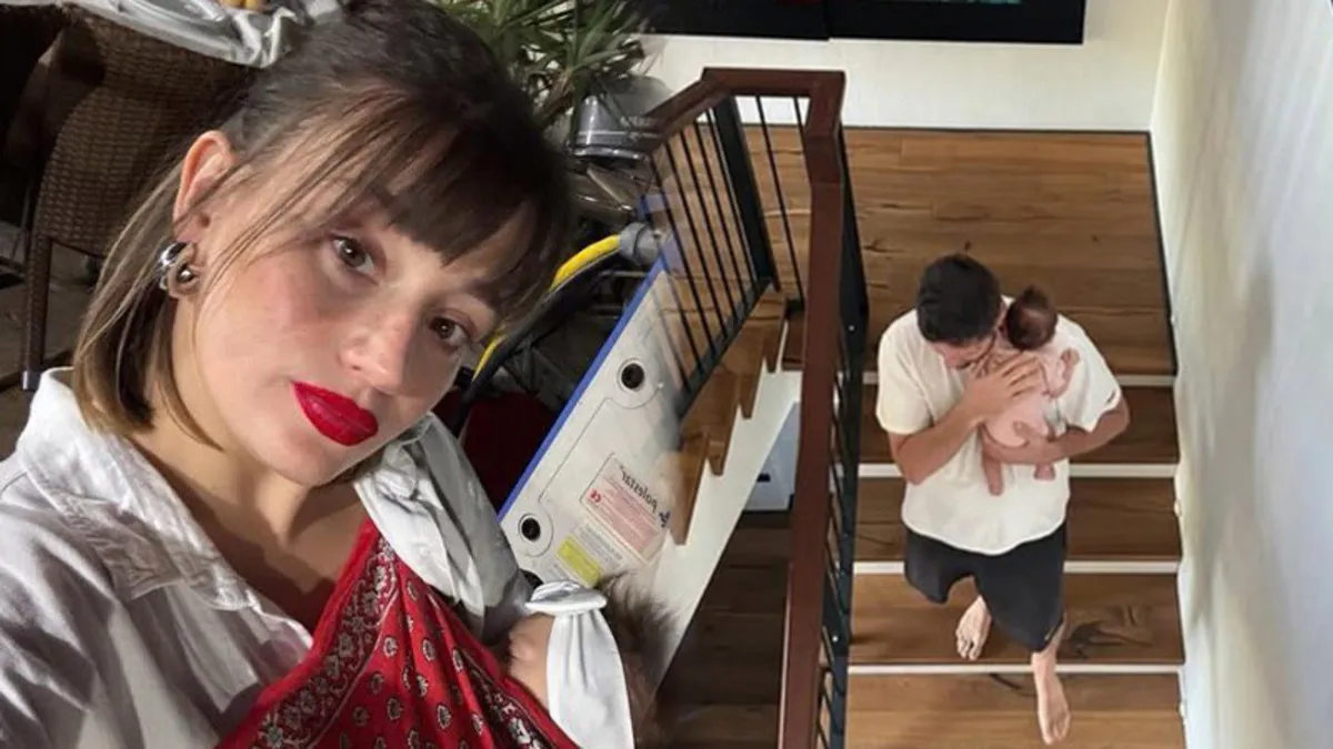 Gizem Karaca minik kızıyla paylaştı! Son 3 ayımız