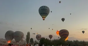 Balon turlarına rüzgar engeli