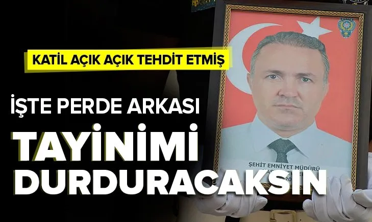 Hasan Cevher’in katili Nasuh Çulcu’dan tehdit: Tayinimi durduracaksınız