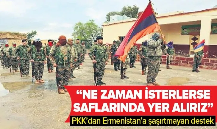 PKK’dan Ermenistan’a şaşırtmayan destek: Ne zaman isterlerse saflarında yer alırız