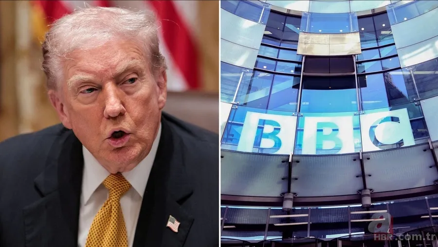 Trump'tan sözlerini montajlayan BBC'ye milyar dolarlık tehdit! Cumaya kadar mühlet verdi 1