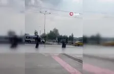 Otobüs terminalinde silah paniği