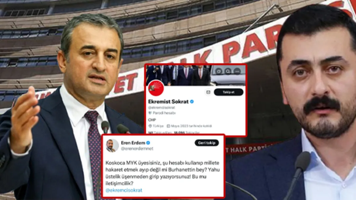 CHP'de iç savaş kızıştı! Eren Erdem CHP'nin trol hesabını deşifre etti | Sosyal medyada "foncu" kavgası: Parayla itibar suikastı yapan kişiler belli