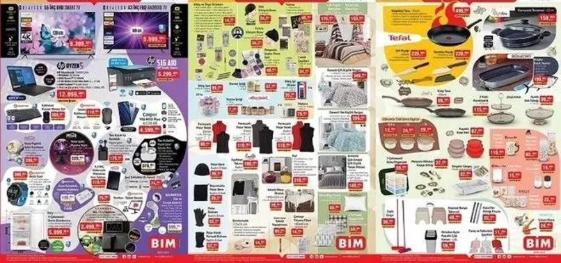 30 Ekim BİM aktüel ürünler kataloğu! BİM 299 TL’ye tek kişilik yorgan, 2.499 TL’ye 7,5 L airfrayer, 175 TL’ye çift kişilik battaniye, 79 TL’ye masa örtüsü satıyor