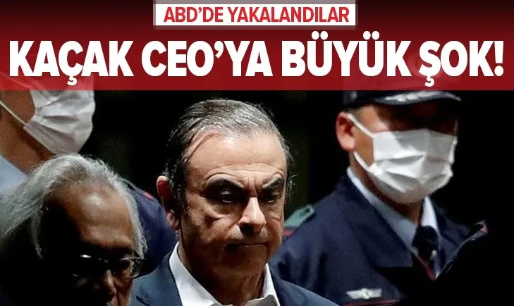Nissan’ın CEO’su Carlos Ghosn’un firarında flaş gelişme! Peter Taylor ve Michael Taylor ABD’de gözaltına alındı