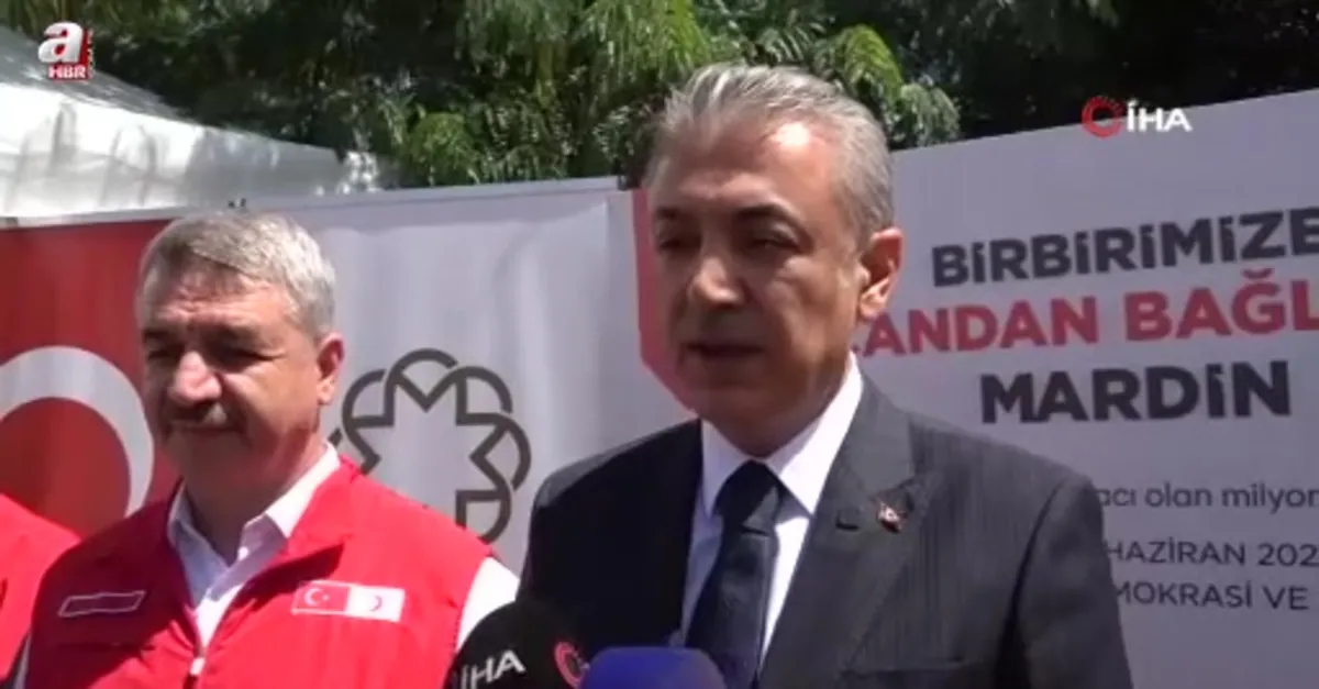 Mardin'de kan bağışı kampanyası