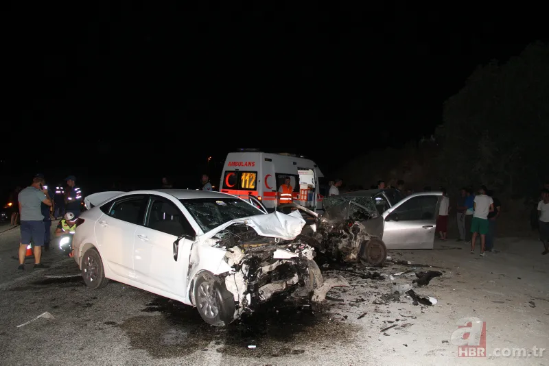 Muğla'da çok feci kaza! Ölü ve yaralılar var 2