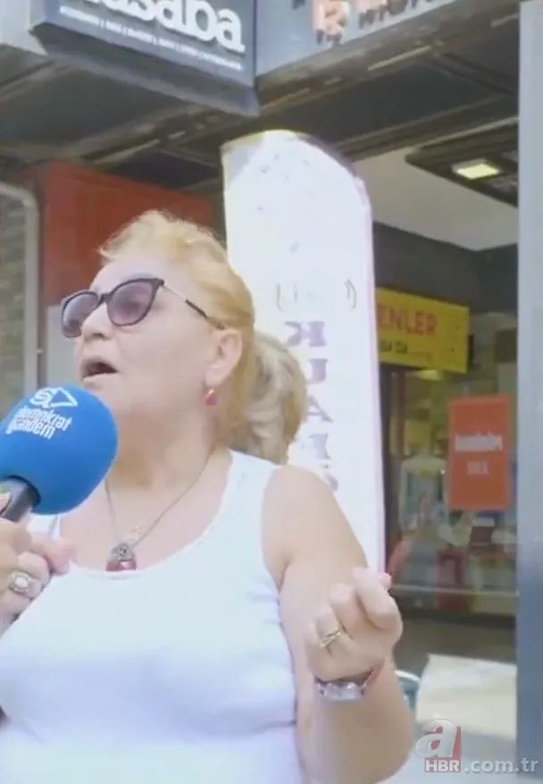 İzmir'de bir kadın sokak röportajında Başkan Erdoğan ve eşi Emine Erdoğan'ı hedef aldı! Sosyal medyadan tepki yağdı 1