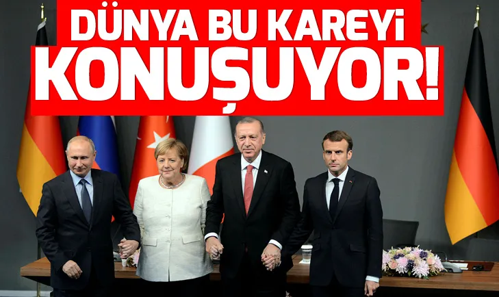 Dünya bu kareyi konuşuyor!