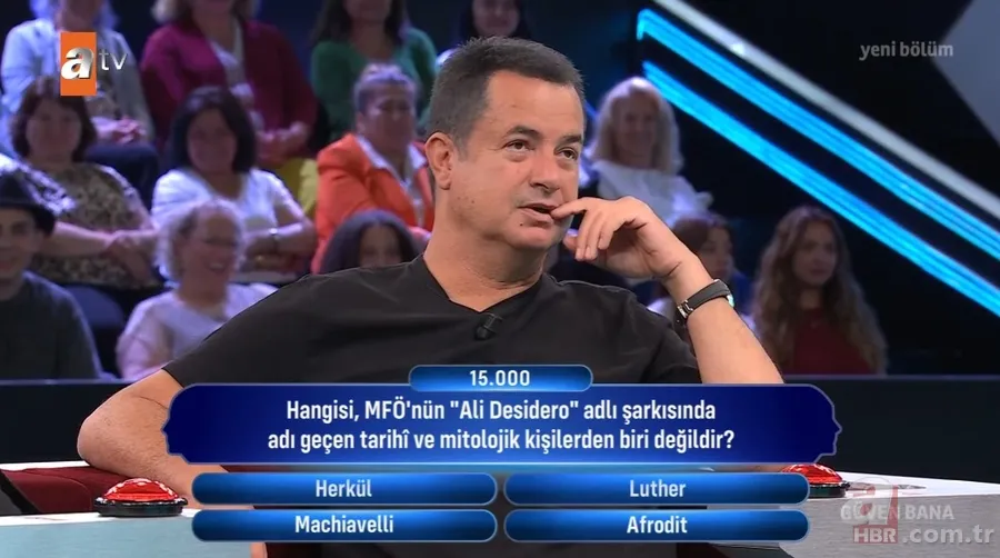 Güven Bana'da nefes kesen anlar! Acun Ilıcalı ve Eser Yenenler 1 milyon TL'lik soruya ulaştı 9